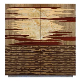 Tarsia TS4 Sideboard by Mascia Meccani for Meccani Design For Sale