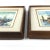 Vintage Framed Pair of Seascape Mid Century Style Oil Paintings For Sale - Image 4 of 12