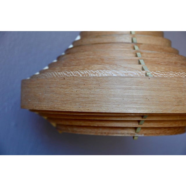 Vintage Scandinavian Pendant Light with Pine Slats by Hans-Agne Jakobsson, 1960s For Sale - Image 13 of 14
