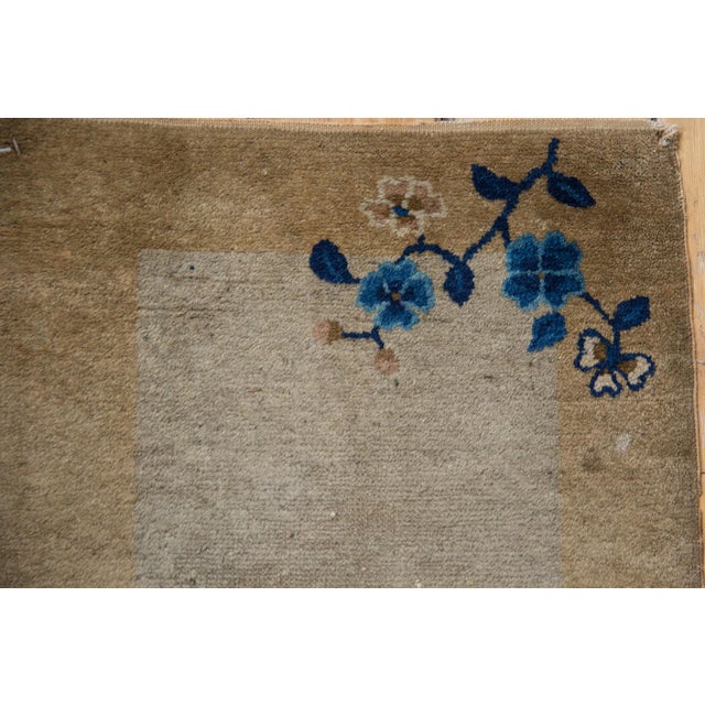 Antique Peking Rug Mat - 1'7" X 2'5" For Sale In New York - Image 6 of 9