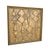 Abstract Textured Gold Abstract Painting | Sculptural Wall Art | Luxury Framed Acrylic Clay Artwork | Neutral Modern Decor | Original Art 13x13 For Sale - Image 3 of 5