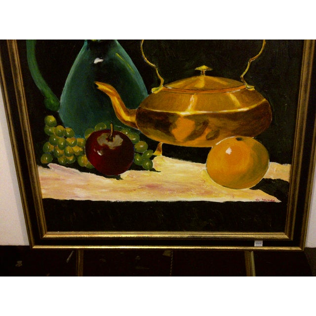 Vintage "Tea Kettle" Painting by John Micheal Chairish