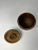 Mid 20th Century Mid 20th Century Turquoise Cylindrical Goatskin Lidded Box in the Style of Aldo Tura For Sale - Image 5 of 7