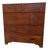 19th Century English Mahogany Campaign Chest For Sale