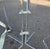 Postmodern Round Glass Dining Table With Sculptural Interlocking Lucite Pedestal Base, Late 20th Century For Sale In Washington DC - Image 6 of 6