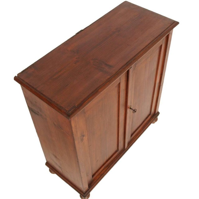 19th Century Pine Country Display Cabinet For Sale - Image 6 of 9