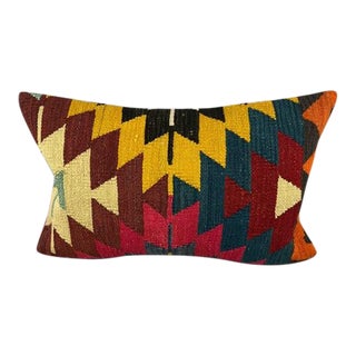 16 x 24 Kilim Pillow Turkish Cushion Topkapi Treasure Pillow Cushion Cover For Sale