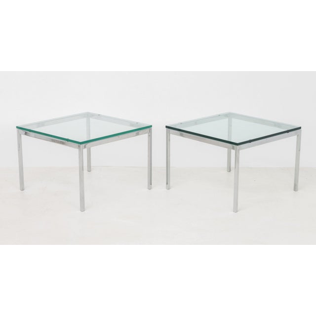 Florence Knoll for Knoll Studio Side Tables, Pair For Sale In New York - Image 6 of 10