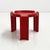 Kartell Red Side Table by Giotto Stoppino for Kartell, 1970s For Sale - Image 4 of 8