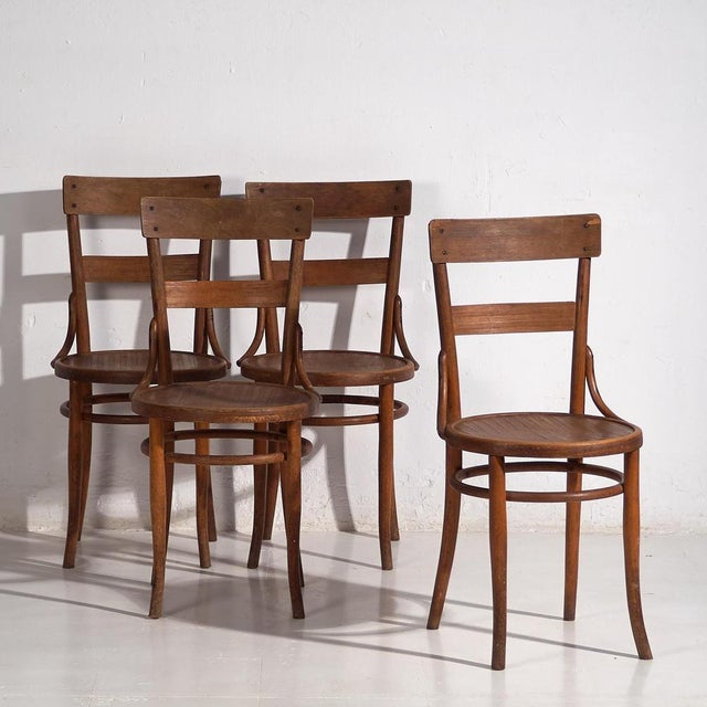 Chairs from Thonet, 1920s, Set of 4 For Sale - Image 16 of 16