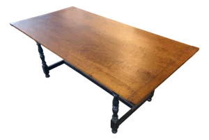Custom Made David LeFort Tiger Maple Dining Table