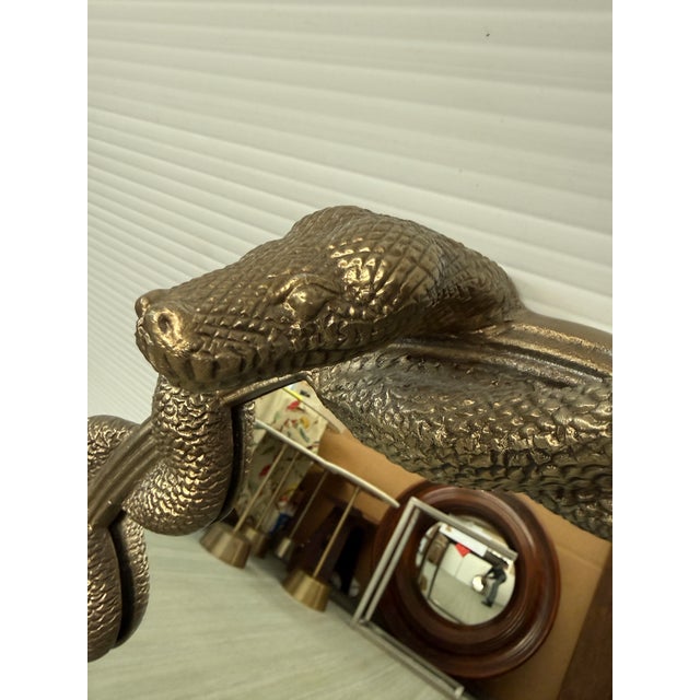 Pottery Barn Harry Potter Serpent Mirror For Sale - Image 10 of 12