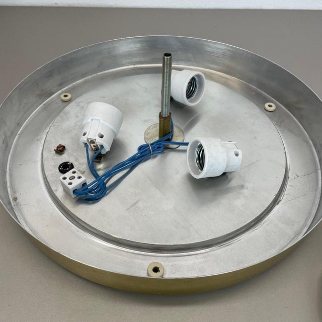 Glass Wall Light attributed to Peill and Putzler, Germany, 1970s For Sale - Image 14 of 18