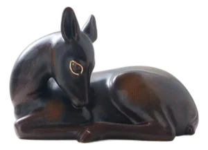 1960s Stoneware Fawn by Gunnar Nylund