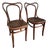 Bentwood Café Chairs from Jacob & Josef Kohn, Vienna, Austria, 1900s, Set of 2 For Sale