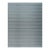 6x9 Gray Hand-Knotted Wool Striated Bands Geometric Modern Carpet Rug For Sale