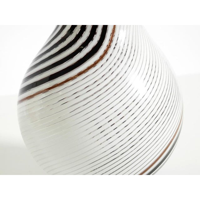 Mid-Century Italian Murano Glass Vase by Dino Martens for Aureliano Toso, 1950s For Sale - Image 14 of 18