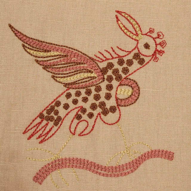 Schumacher Sample - Schumacher Garden Fantasie Fabric, Document For Sale - Image 4 of 6