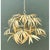Vintage Currey and Company “Calliope” Palm Frond Chandelier For Sale In West Palm - Image 6 of 12