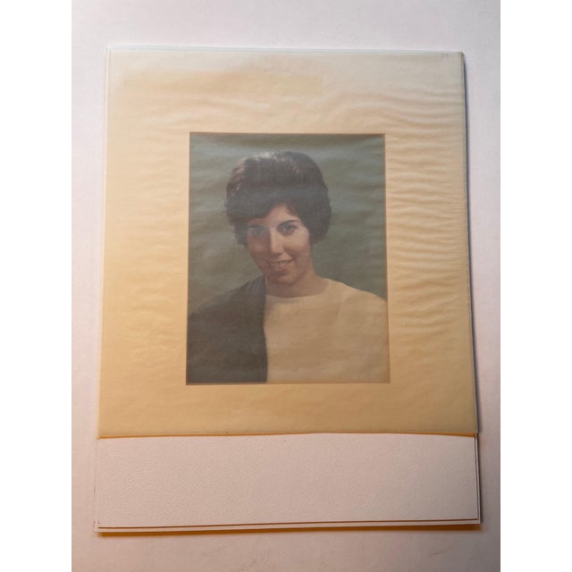 1970s 1970's Color Photo: Portrait in the style of Thomas Ruff - Artist Unknown For Sale - Image 5 of 10