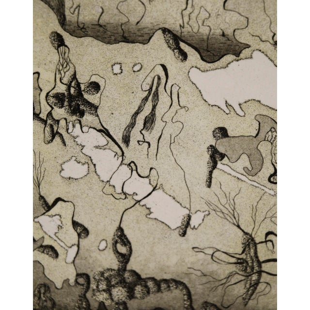 "No Exit-Ing" - 1976 Lithograph by Jim Crabb For Sale - Image 4 of 5