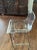 Vintage Acrylic Chrome Ghost Chair Counter For Sale - Image 4 of 5