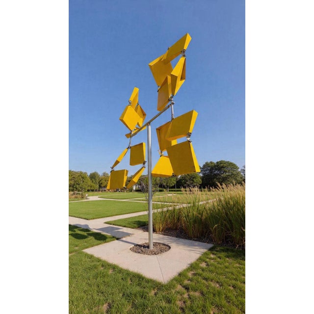 2000 - 2009 Paul Chilkov Kinetic Wind Sculpture For Sale - Image 5 of 11