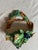 Vintage Majolica-Style Grapevine Wall Pocket For Sale - Image 4 of 16