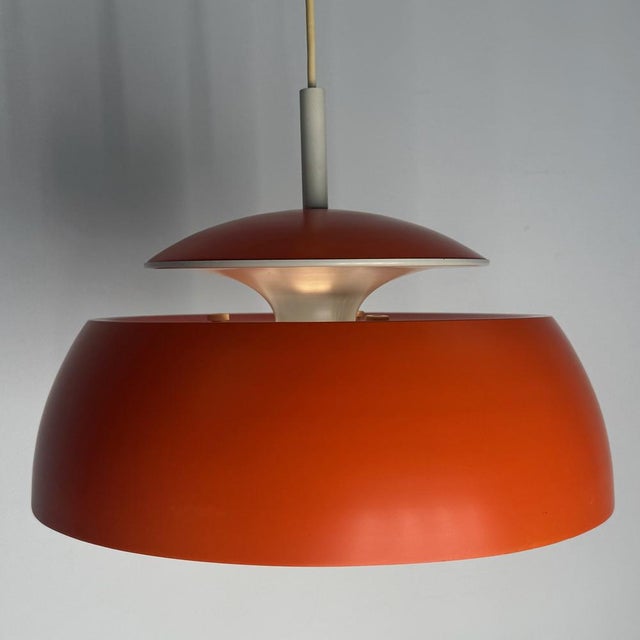 Metal Space Age UFO Cascade Lamp in Aluminum from Temde, 1970s For Sale - Image 7 of 9