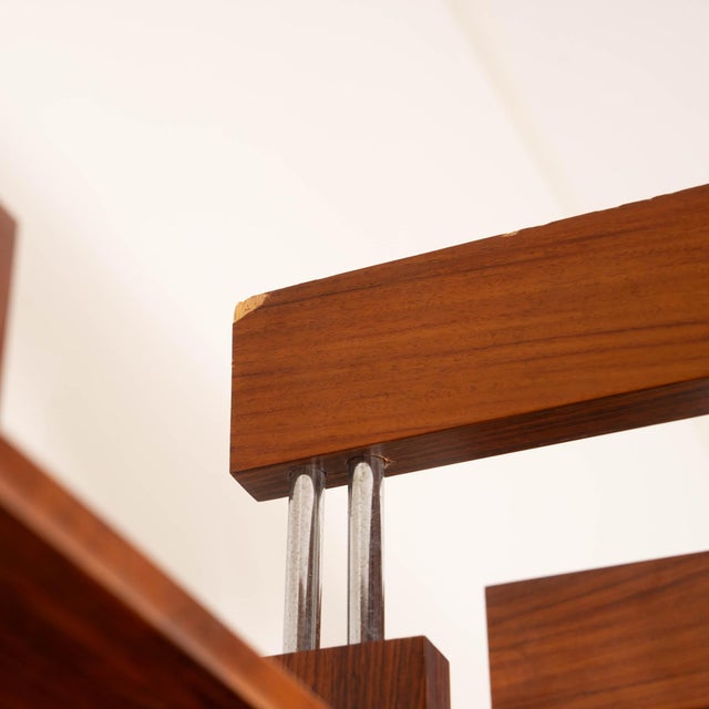 Italian Bar Unit with Stools, 1970s, Set of 3 For Sale - Image 15 of 16