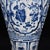 Blue Vintage Blue and White Porcelain Meiping Vase With Figural Panels and Craquelure Glaze For Sale - Image 8 of 8