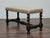 English Barley Twist Bench With Upholstered Seat, Circa 1900 For Sale - Image 10 of 18