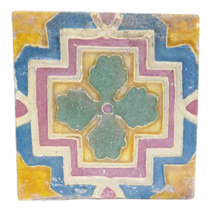 1920s Reclaimed Early California Decorative Tile