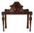 Antique French Solid Oak Console Table, Circa Early 20th Century For Sale