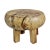 Tan Tamarind Round Wood Side Table For Sale - Image 8 of 8