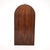 Brown Art Deco Wall Mirror, 1930s For Sale - Image 8 of 9