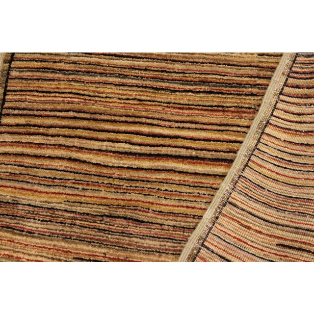 Beige Boho Chic Gabbeh Beige/Brown Wool Rug - 2'10'' X 4'9'' For Sale - Image 8 of 10