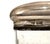 This exquisite item is an Edwardian sterling silver and cut-crystal vanity bottle. It features a double-lidded design with...