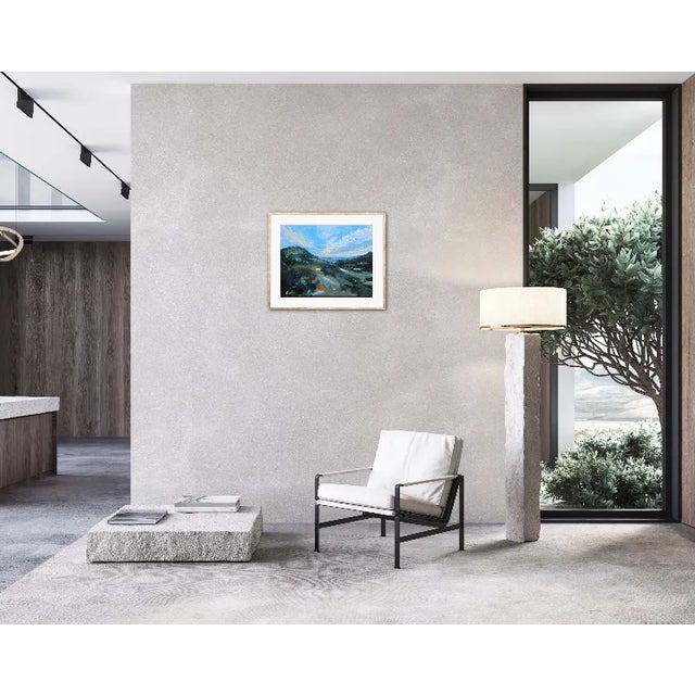 Desert Sunset Contemporary Modern Oil Painting For Sale - Image 9 of 12