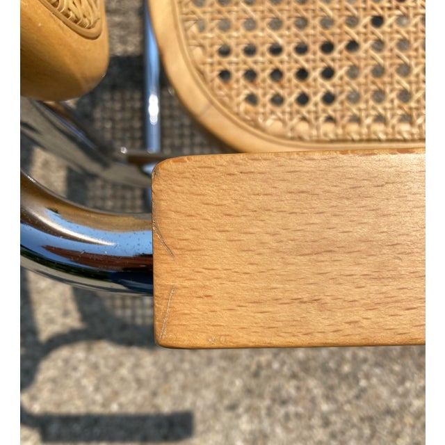 1960s Vintage Breuer S64 Style Arm Chairs - A Pair For Sale - Image 12 of 12