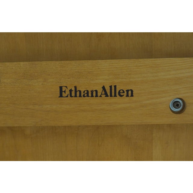Ethan Allen American Dimensions Dining Table & 6 Chairs For Sale - Image 12 of 16