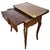 French Antique French Bronze & Inlaid Mahogany Flip Top Game Table Desk For Sale - Image 3 of 18