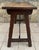 1920s Early 20th Century Spanish Table with Wrought Iron Cross Stretchers For Sale - Image 5 of 7