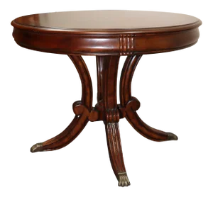 Regency Style Banded Cherry Center Table