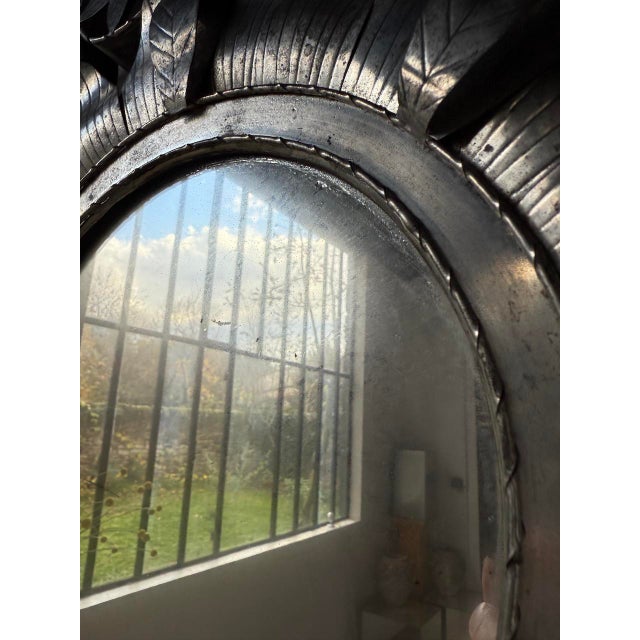 Vintage Mexican Metal Mirror, 1960s For Sale - Image 18 of 18