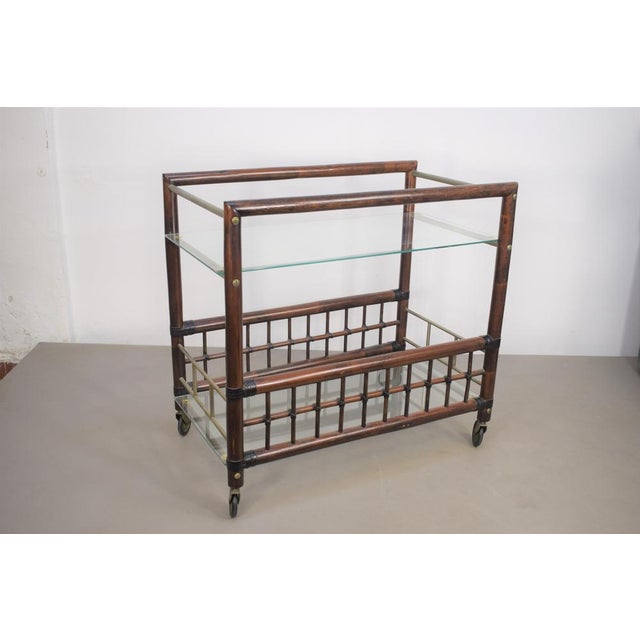 1960s Bar Trolley by Tobia & Afra Scarpa, Italy, 1960s For Sale - Image 5 of 16