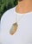 Gemstone Gia Certified, Antique Chinese Jade Gold Pendant Goddess Guanyin With Diamond For Sale - Image 7 of 9