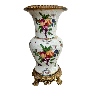 Vintage United Wilson Porcelain Vase on Stand