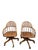 Wood Vintage Cane Back Swivel Captain’s Desk Chairs by Min-Lee – Pair For Sale - Image 7 of 12