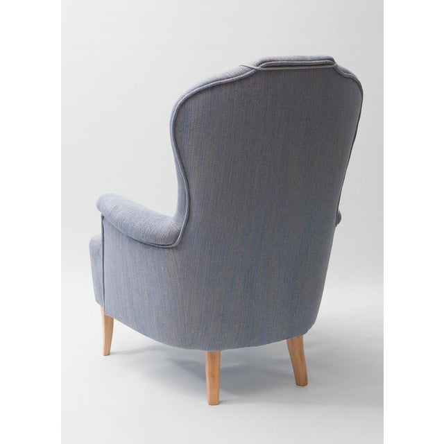 Farmor Chair attributed to C. Malmsten, 1950s For Sale - Image 4 of 8